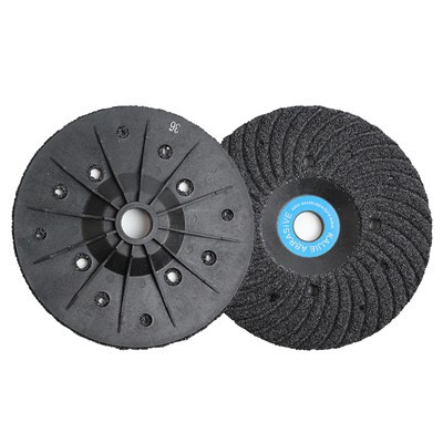 Slibeskive med plastpude