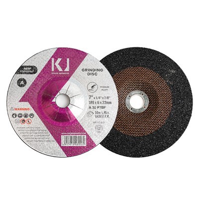 Speciel slibeskive til titanium