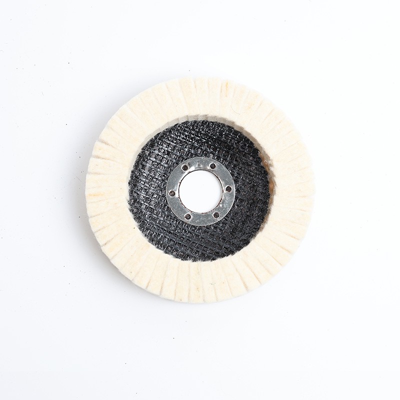 Upright Flap Disc With Wool